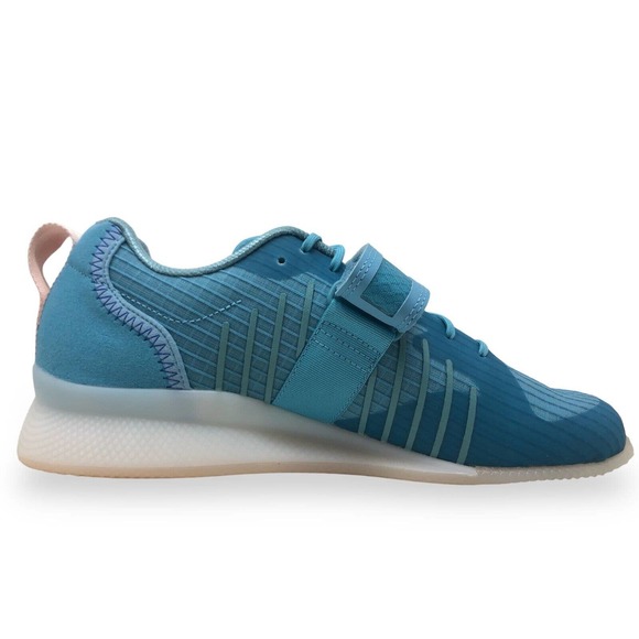 Adidas Adipower 3 Weightlifting Shoes Mens 8/Womens 9.5 Blue/White/Solar Red NEW main image 5